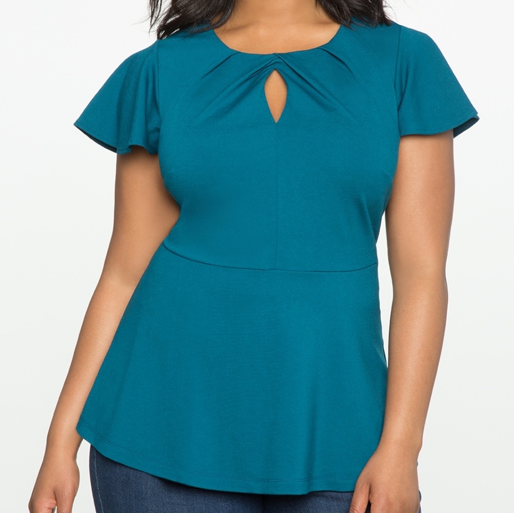 Eloquii Peplum Top